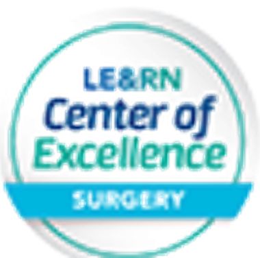 LE&RN Centers of Excellence badge: Surgery Center of Excellence